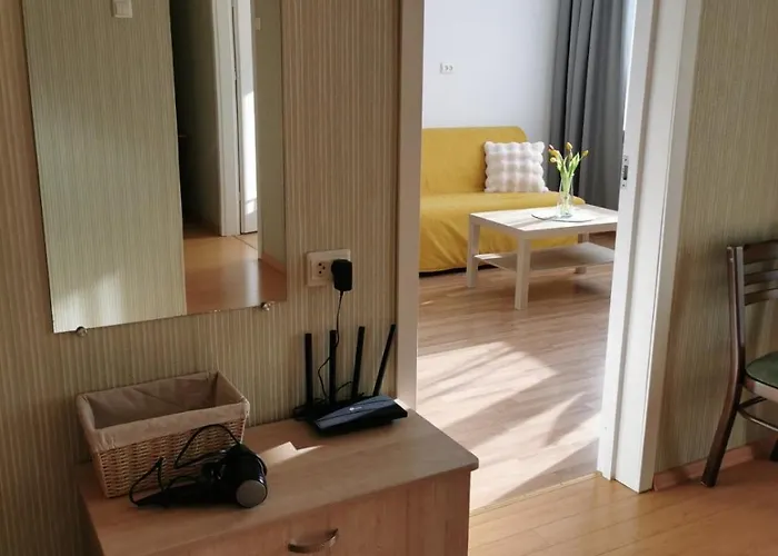 아파트 Smilteles With Balcony, Self-check In, Free Parking *